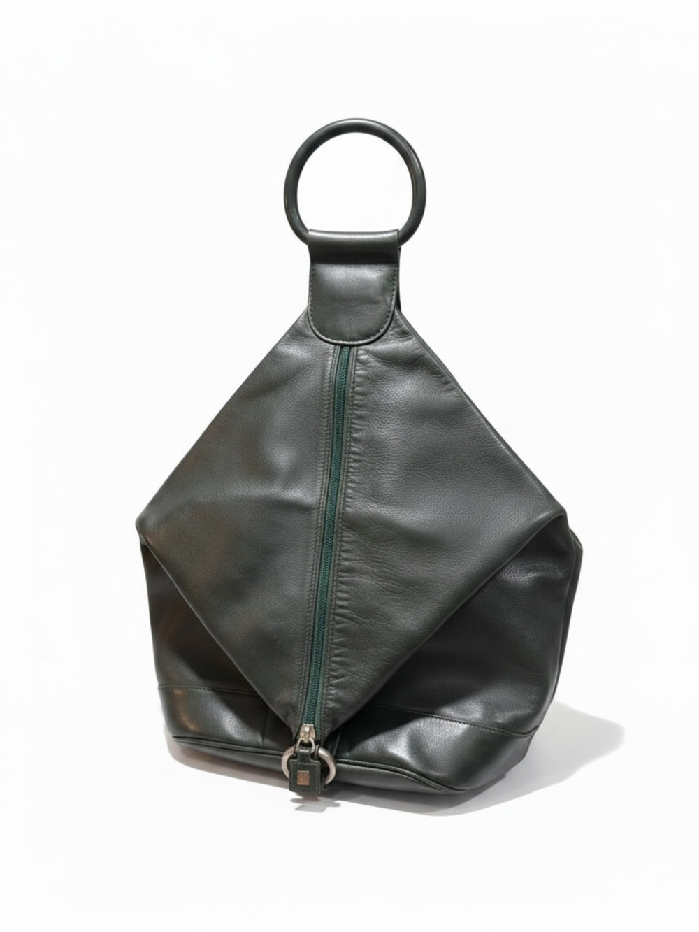 Bally green sling bag backpack